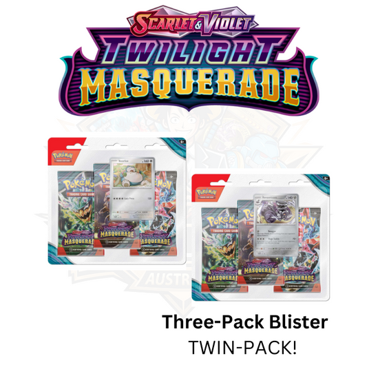 Pokémon TCG - Scarlet & Violet Twilight Masquerade - Three-Booster Blister