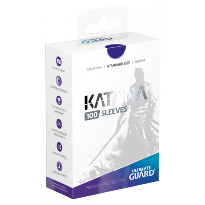 Ultimate Guard Katana Sleeves pack front colour options