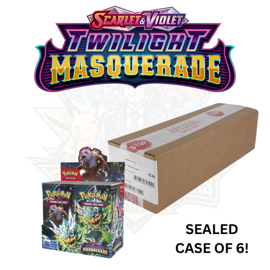 Pokémon TCG - Scarlet & Violet Twilight Masquerade - Booster Box Case