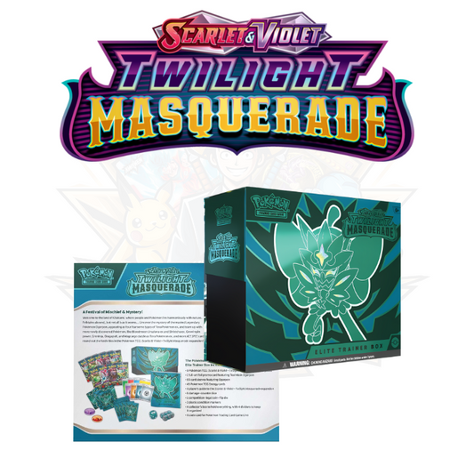 Pokémon TCG - Scarlet & Violet Twilight Masquerade - Elite Trainer Box