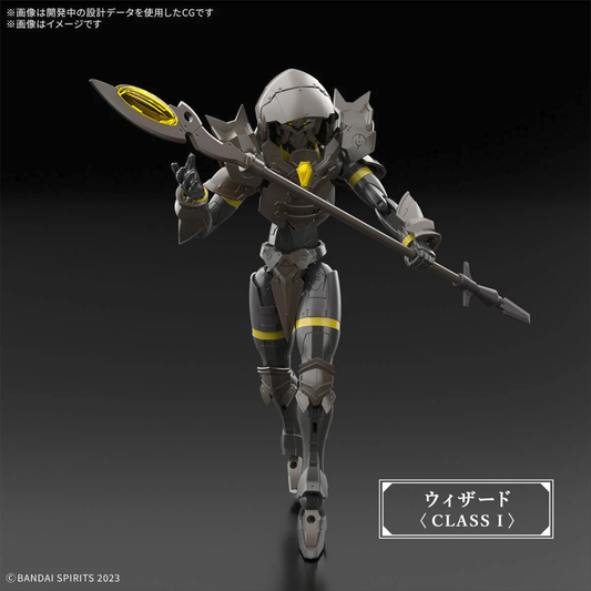 Bandai 30MF #14 Rosan Wizard — 30 Minutes Fantasy Model Kit | Lightning Element Core | 1/144