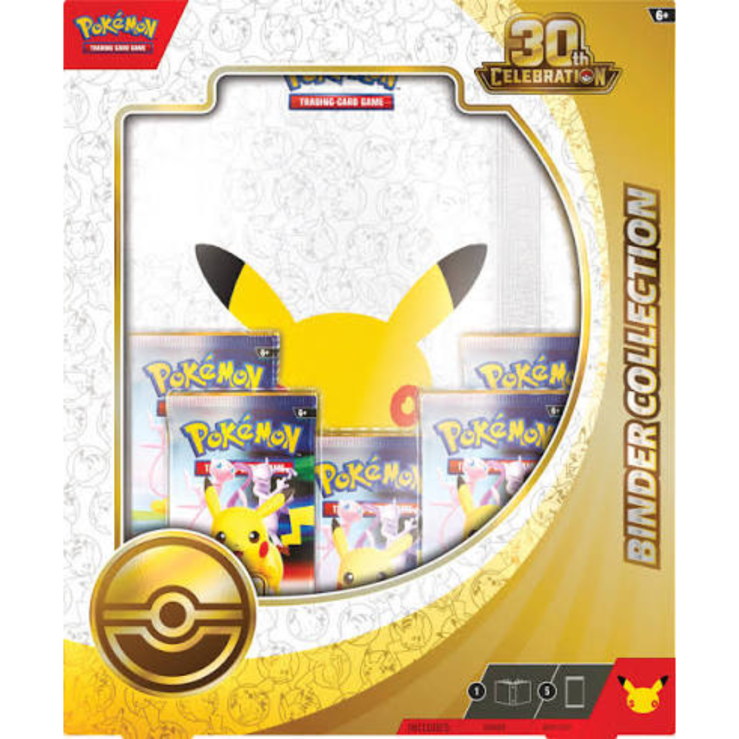 Pokemon TCG 30th Celebration Binder Collection packaging