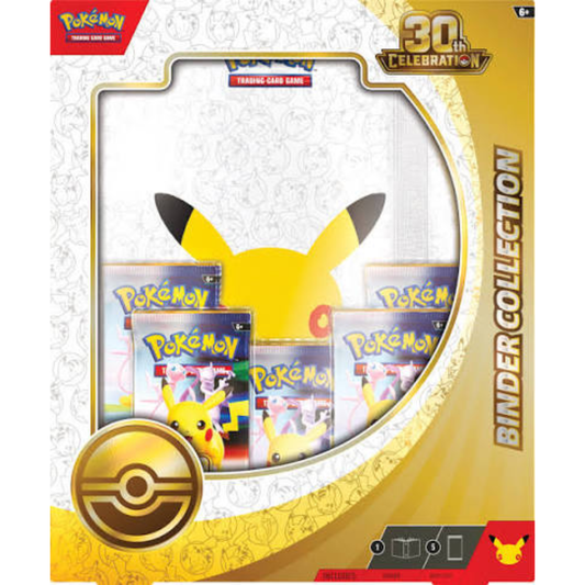 Pokemon TCG 30th Celebration Binder Collection packaging