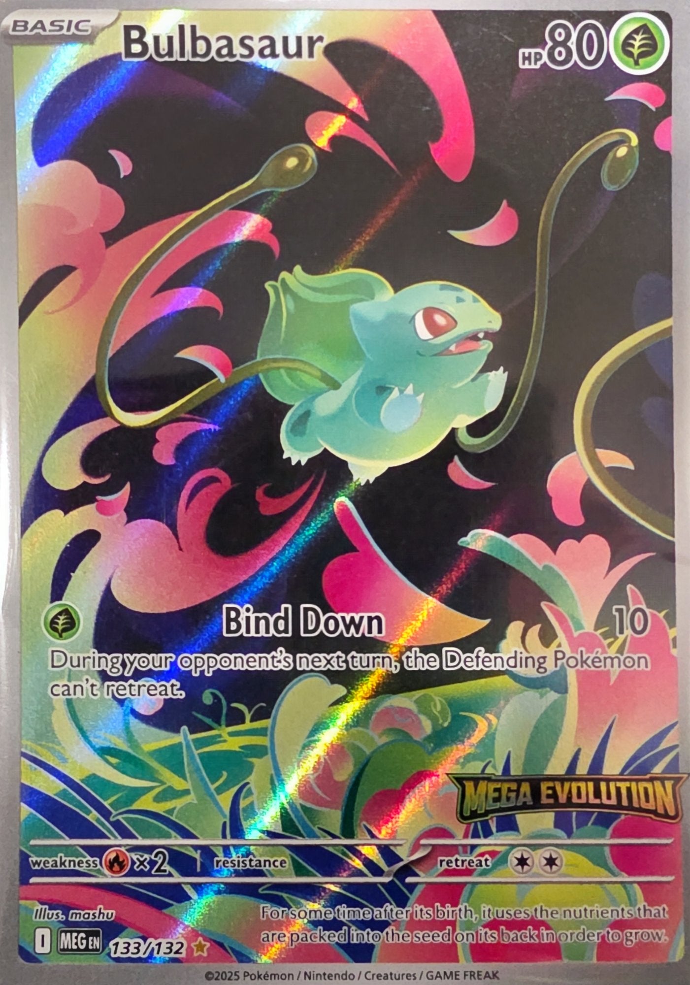 Image of Bulbasaur Mega Evolution (MEG) #133