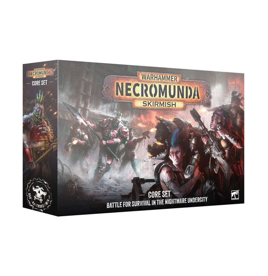 Warhammer Necromunda Skirmish Core Set box contents