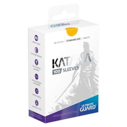 Ultimate Guard Katana Sleeves pack front colour options