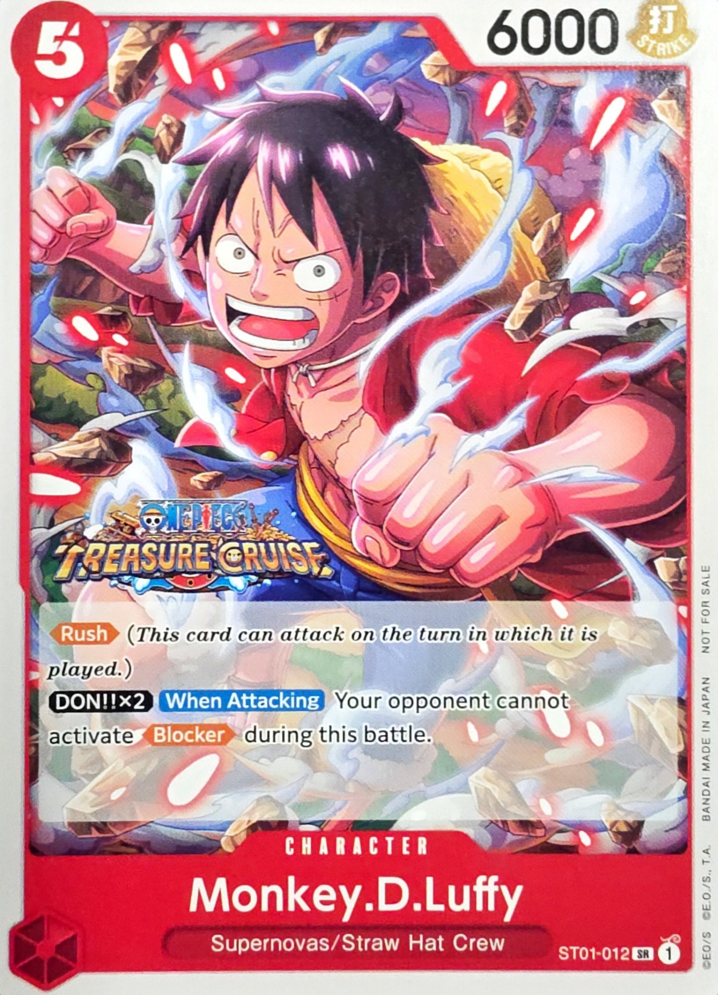 Image of Monkey.D.Luffy Tournament Pack Vol.5 ST01-012