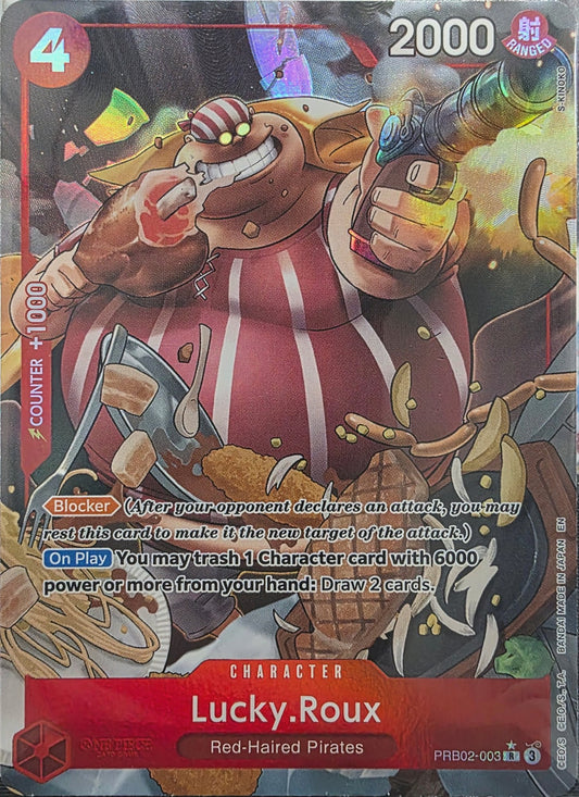Image of Lucky.Roux ONE PIECE CARD THE BEST vol.2 PRB02-003