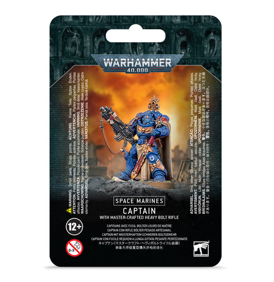 Space Marines: Captain with Master-crafted Bolt Rifle