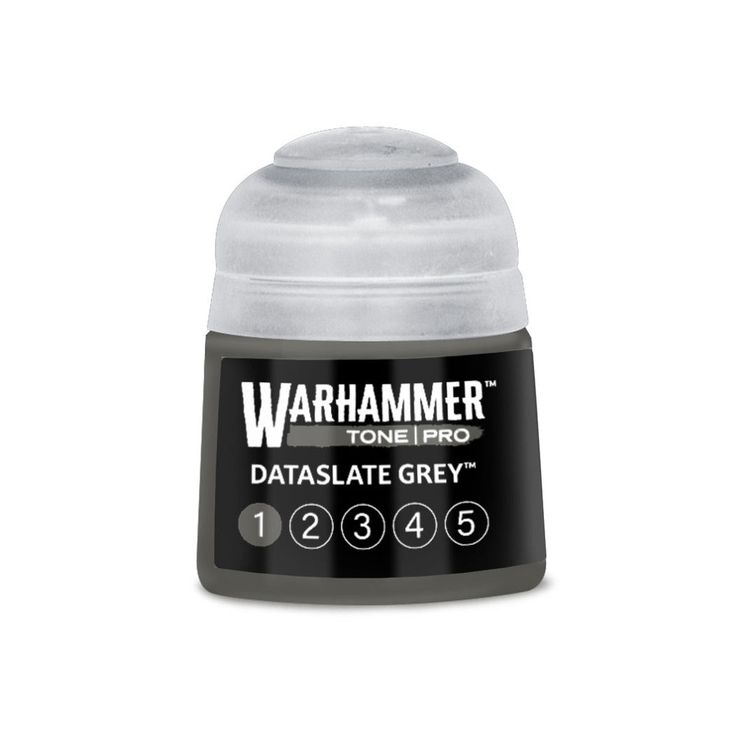 Citadel Tone Pro: Dataslate Grey 1 (12ml) paint pot