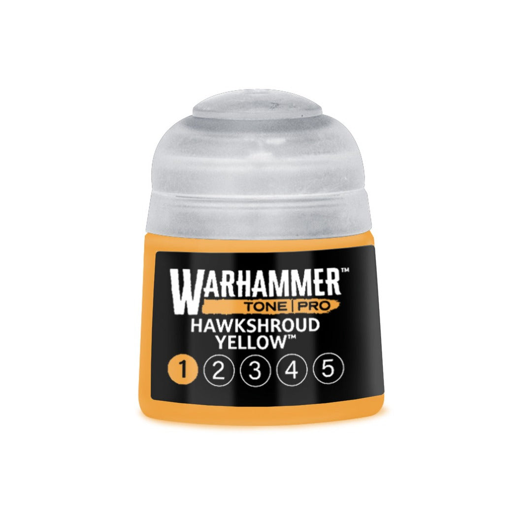 Citadel Tone Pro: Hawkshroud Yellow 1 (12ml) paint pot