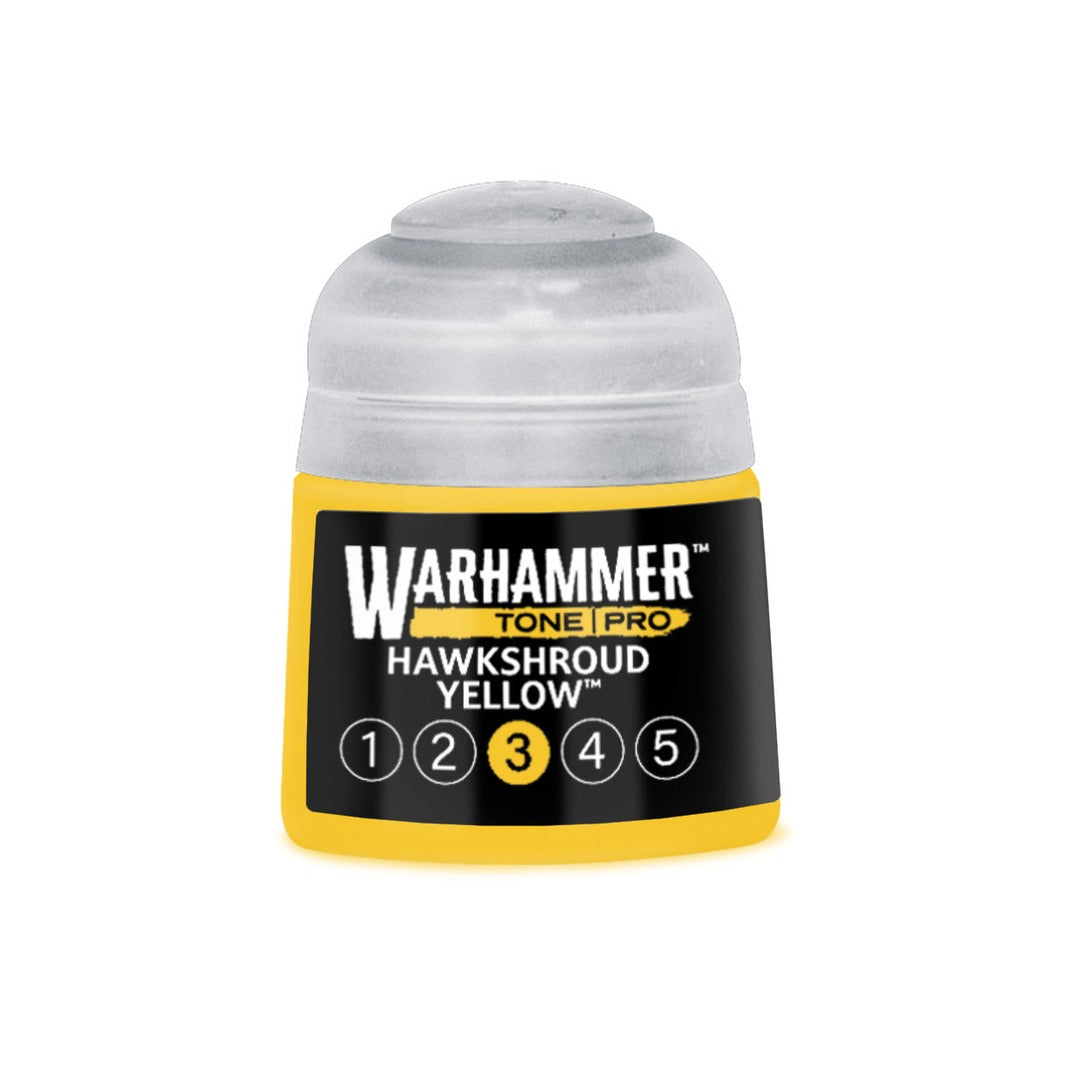 Citadel Tone Pro: Hawkshroud Yellow 3 (12ml) paint pot
