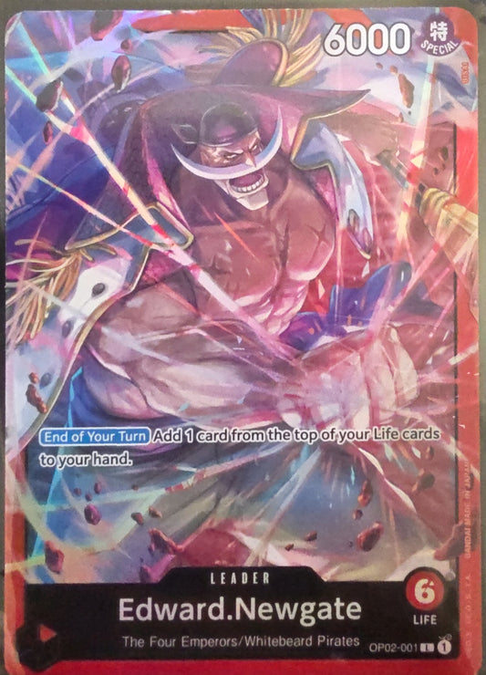 Image of Edward.Newgate Red Edward.Newgate OP02-001