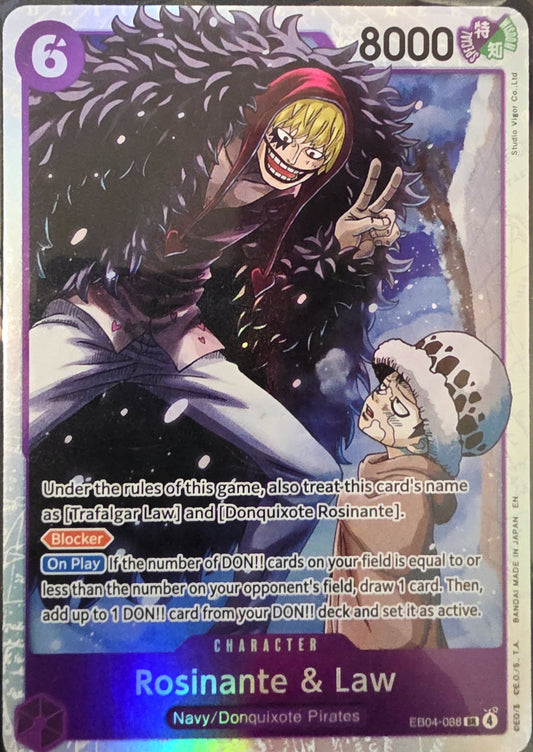 Image of Rosinante and Law THE AZURE SEA’S SEVEN EB04-038