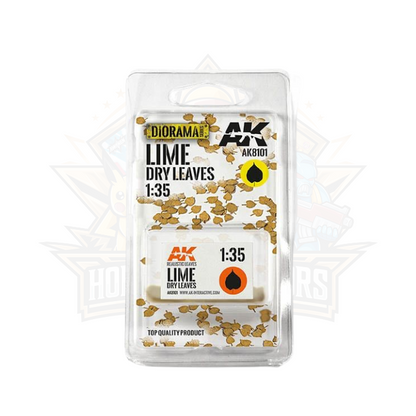 AK Interactive - Vegetation - Lime Dry Leaves 1/35