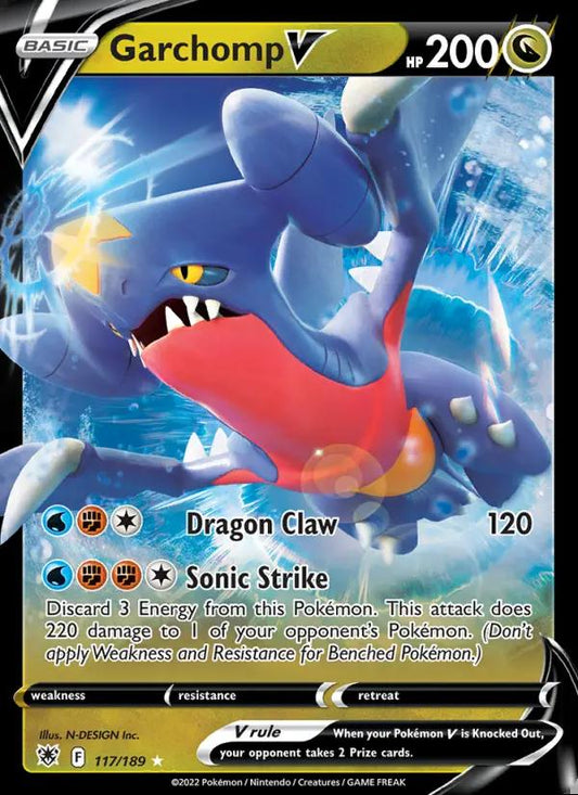 Image of Garchomp V Astral Radiance (ASR) #117