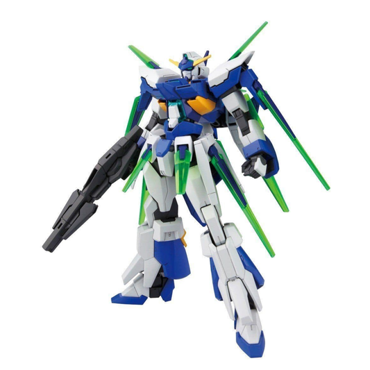 Bandai HG 1/144 Gundam AGE-FX High Grade Model Kit - Mobile Suit Gundam AGE Final Form Mech