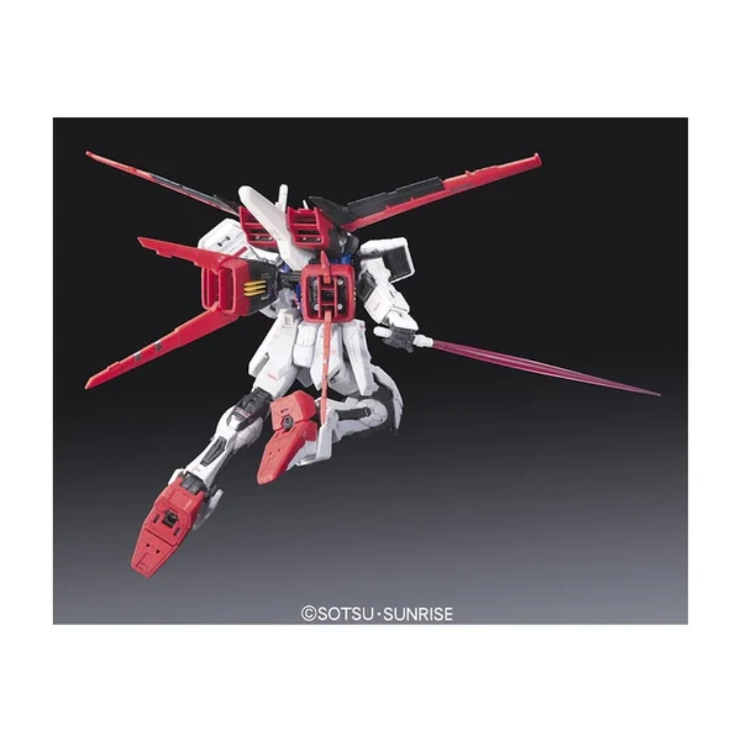 Bandai RG Aile Strike Gundam model kit box art