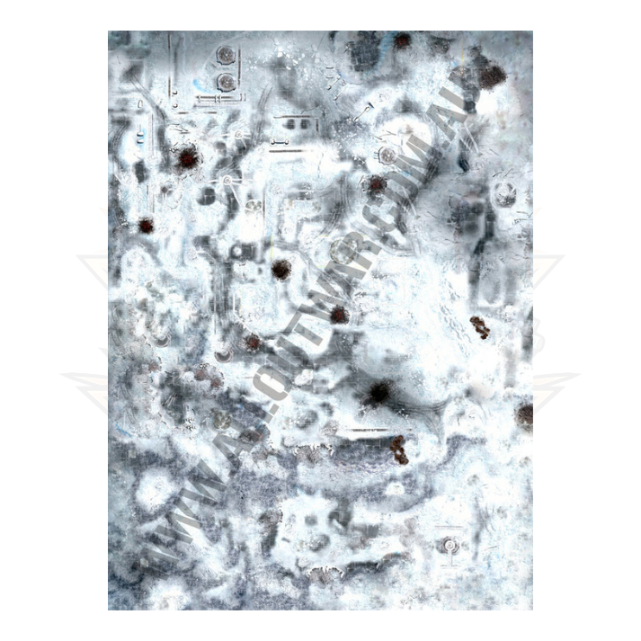 Arctic Station battle mat 60"x44"