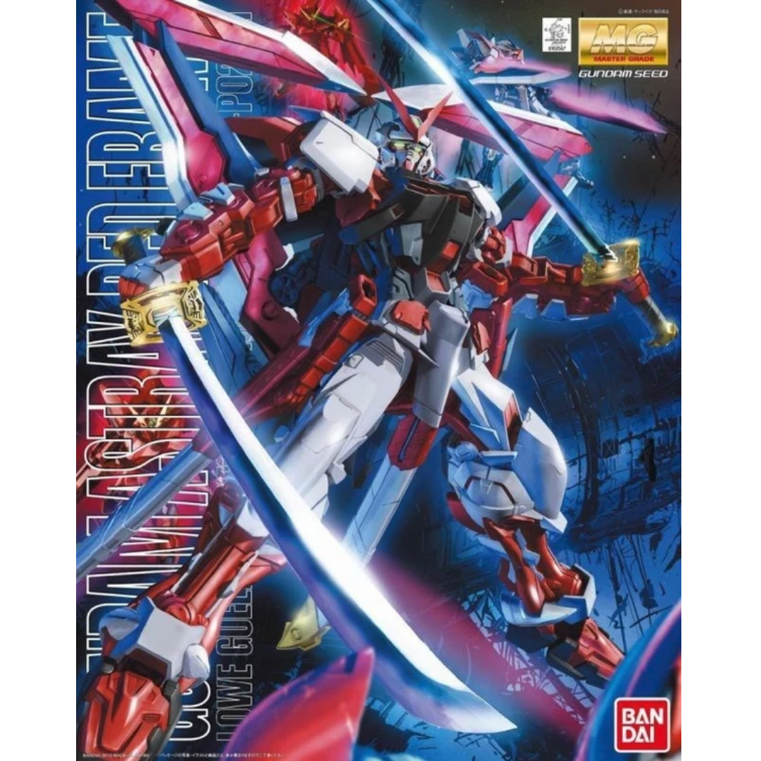 Bandai MG Astray Red Frame Revise model kit box art