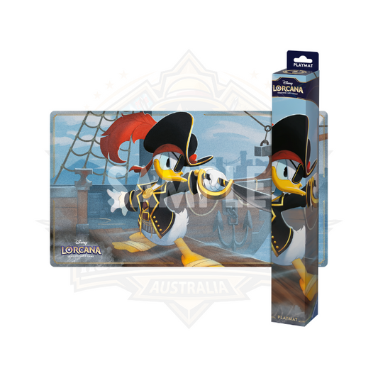 Disney Lorcana S6 Azurite Sea - Playmat: Donald Duck - Buccaneer