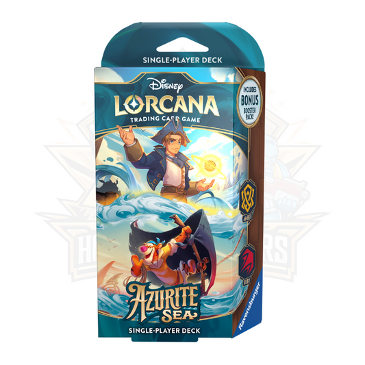 Disney Lorcana S6 Azurite Sea Single-Player Starter Deck: Amber & Ruby