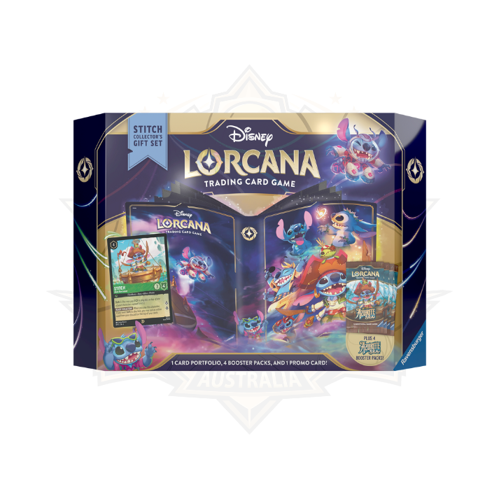 Disney Lorcana S6 Azurite Sea Stitch Collector's Gift Set