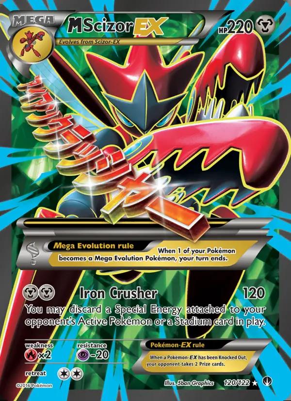 Image of M Scizor-EX BREAKpoint (BKP) #120