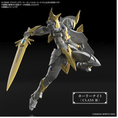 Bandai 30MF — Liber Holy Knight | 30 Minutes Fantasy Model Kit | Light Element | All-in-One Set