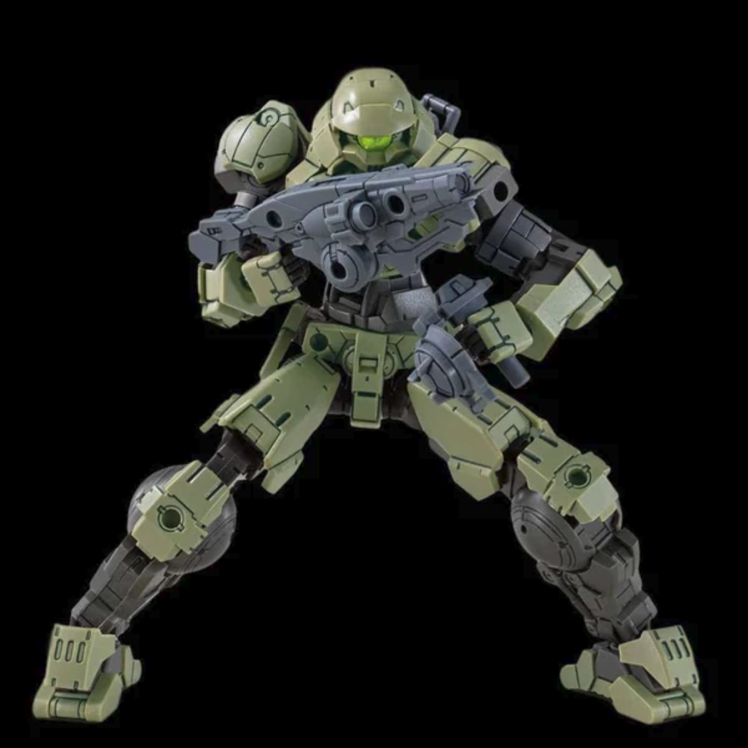 Bandai 30MM 1/144 bEXM-15 Portanova [Green] — Byron Army EXAMAC | #04 | 30 Minutes Missions Kit