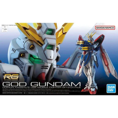 Bandai GF13-017NJII God Gundam (Burning Gundam) – High-Detail Model Kit