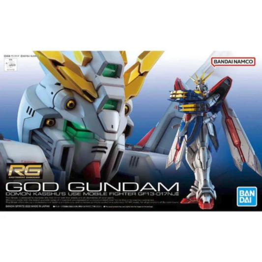 Bandai GF13-017NJII God Gundam (Burning Gundam) – High-Detail Model Kit