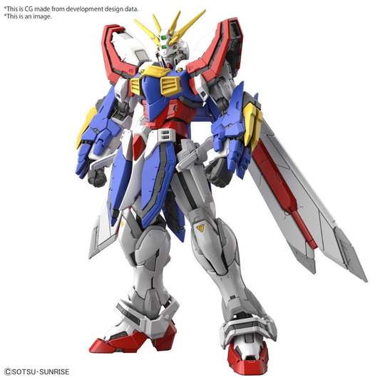 Bandai GF13-017NJII God Gundam (Burning Gundam) – High-Detail Model Kit