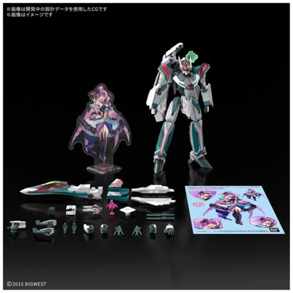 Close-up of the exclusive water-slide decals and marking stickers included in the Deluxe Set.