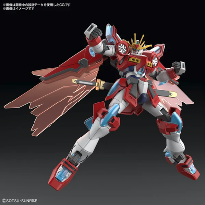 Bandai HG 1/144 Shin Burning Gundam – Gundam Build Metaverse Anniversary Model Kit