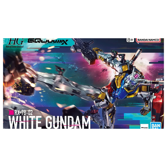 Bandai HG 1/144 White Gundam – Mobile Suit Gundam GQuuuuuuX – High Grade Model Kit – G5069189