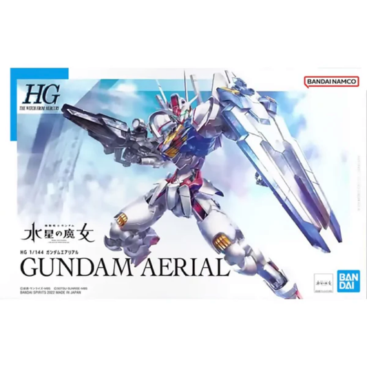 Bandai HG 1/144 Gundam Aerial – Mobile Suit Gundam: The Witch from Mercury Model Kit