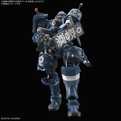 Bandai HG 1/144 MS-06-SSP Military Police Zaku – Mobile Suit Gundam GQuuuuuuX Model Kit