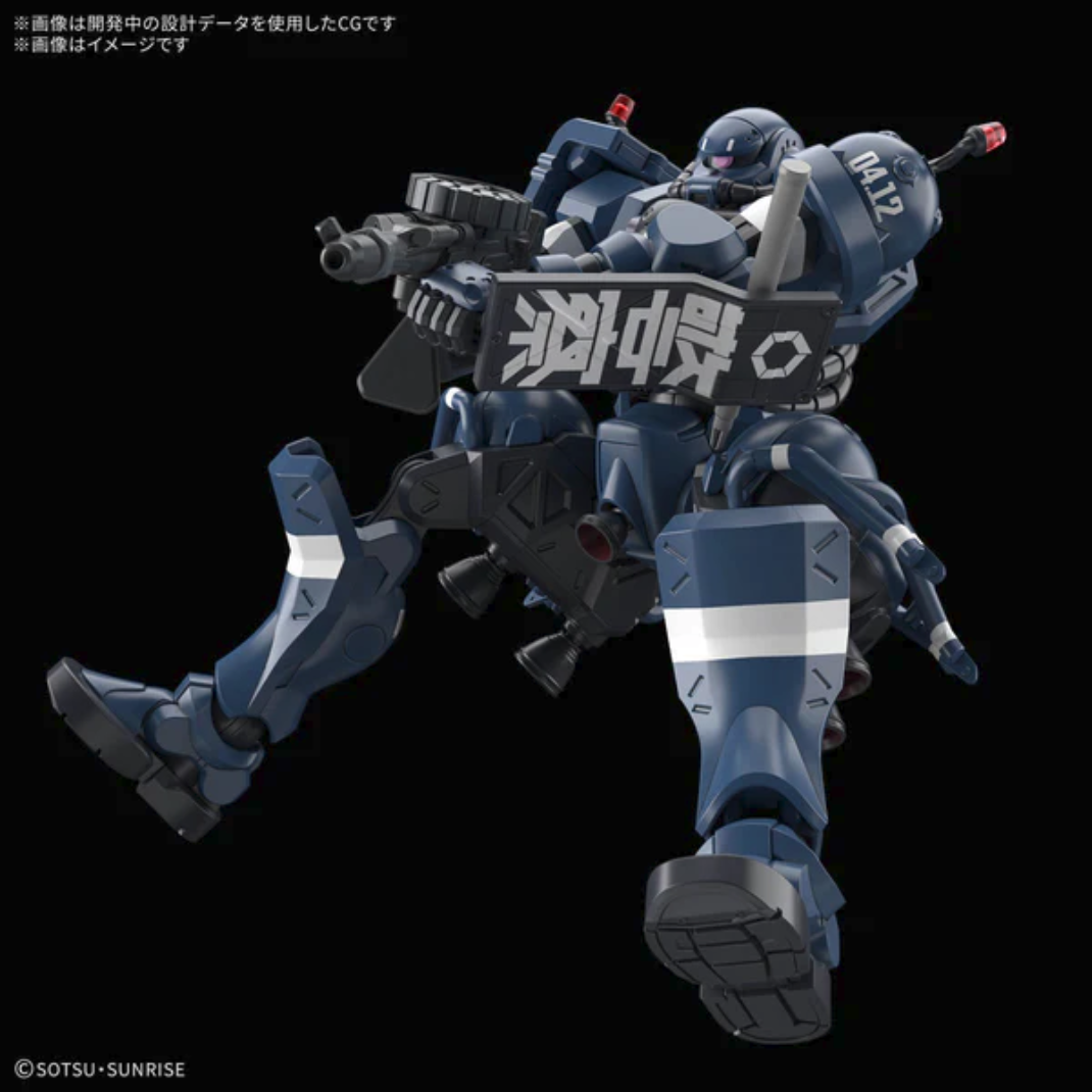 Bandai HG 1/144 MS-06-SSP Military Police Zaku – Mobile Suit Gundam GQuuuuuuX Model Kit