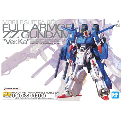 Bandai MG 1/100 Full Armor ZZ Gundam Ver. Ka – Master Grade Model Kit