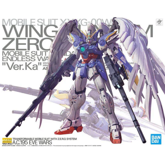 Bandai MG 1/100 XXXG-00W0 Wing Gundam Zero EW Ver. Ka — Gundam Wing: Endless Waltz Master Grade Kit