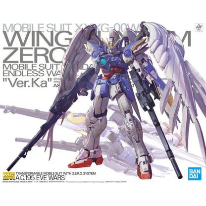 Bandai MG 1/100 XXXG-00W0 Wing Gundam Zero EW Ver. Ka — Gundam Wing: Endless Waltz Master Grade Kit