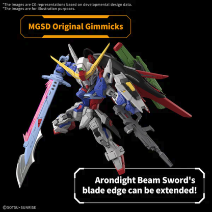 Bandai MGSD Destiny Gundam – Master Grade SD Model Kit