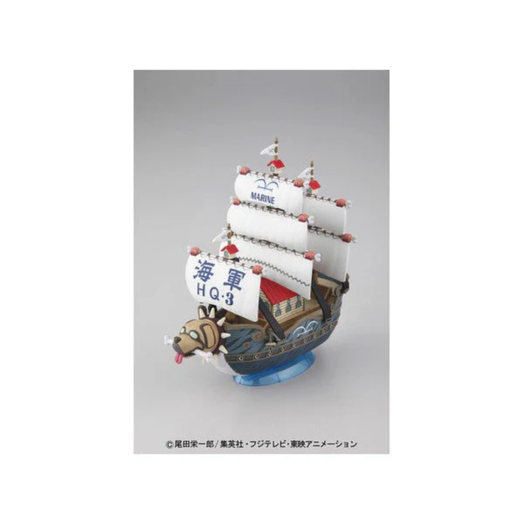 Bandai One Piece Grand Ship Collection #08: Garp's Marine Ship Model Kit