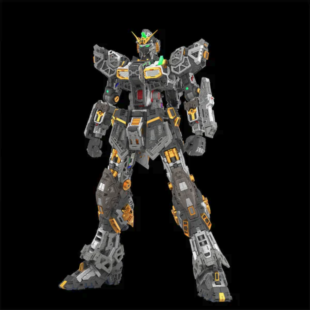 Bandai PG Unleashed 1/60 RX-93 Nu Gundam Perfect Grade model kit with Fin Funnels and display base - Hobby Collectors Australia