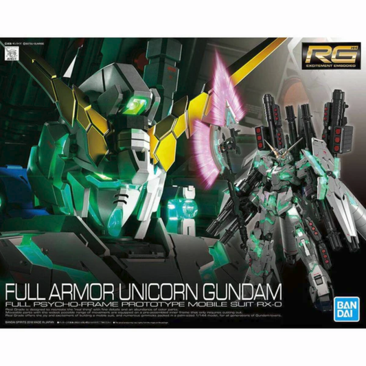 Bandai RG 1/144 Full Armor Unicorn Gundam #30 – Mobile Suit Gundam UC Model Kit