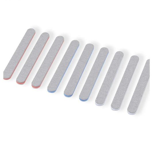 A set of three Bandai Spirits Model Sanding Stick [MINI] tools in #400, #600, and #1000 grit for precision model kit detailing.