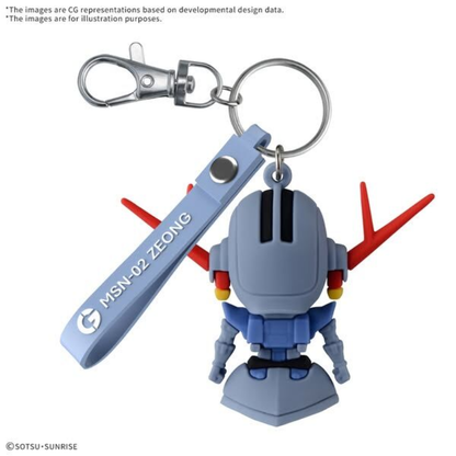 BandaiSpiritsZeopla-kun3DRubberMascotKeychain_GunplaMascotSeries_G50720152 - Hobby Collectors Australia