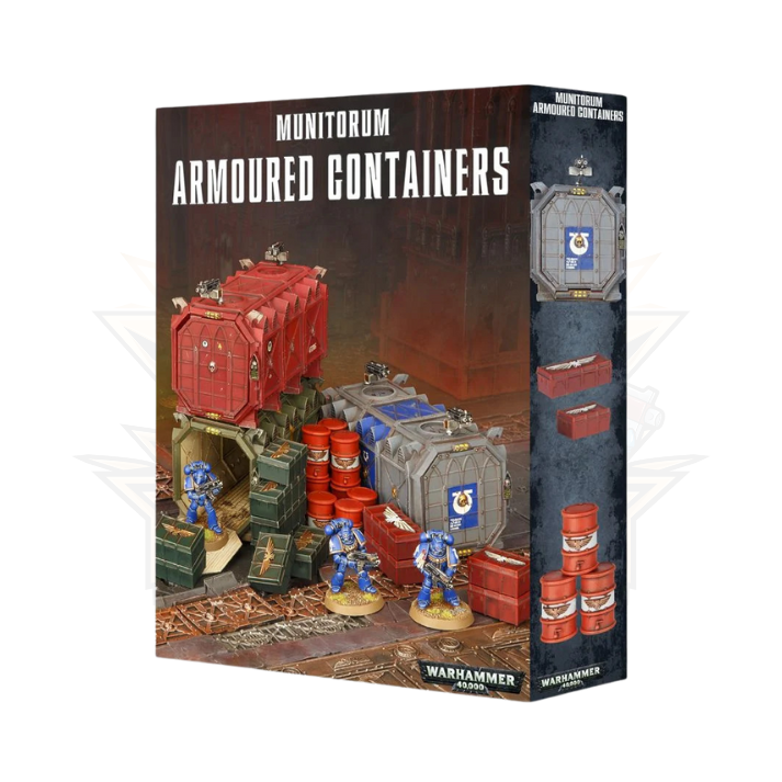Jeu de figurine MUNITORUM ARMOURED CONTAINERS Jeu de figurine MUNITORUM ARMOURED CONTAINERS