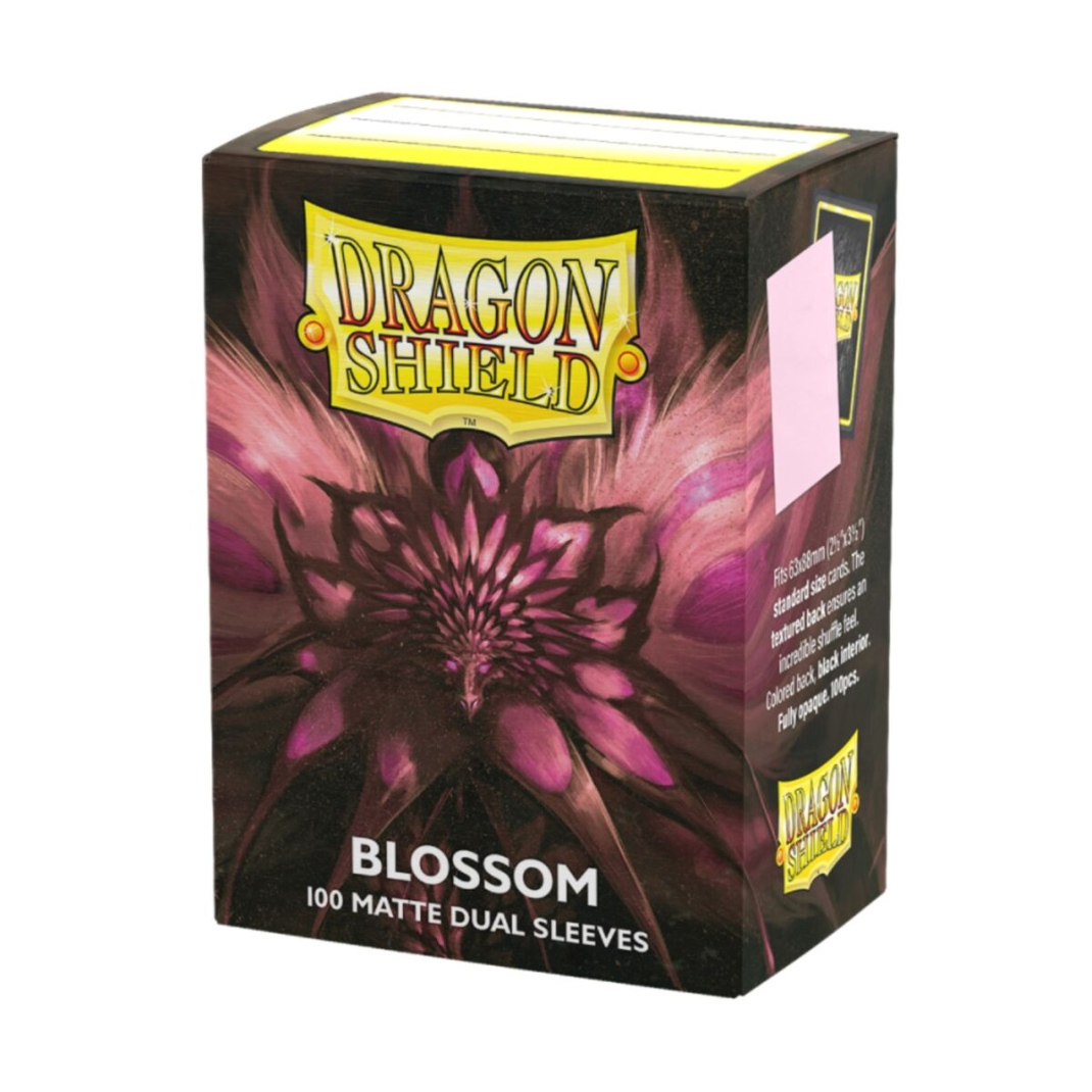 Dragon Shield Matte Dual sleeves Blossom pack front